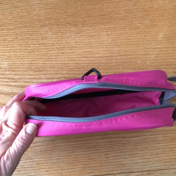 Hot Pink Toiletries/Cosmetic Bag - Picture 3 of 8